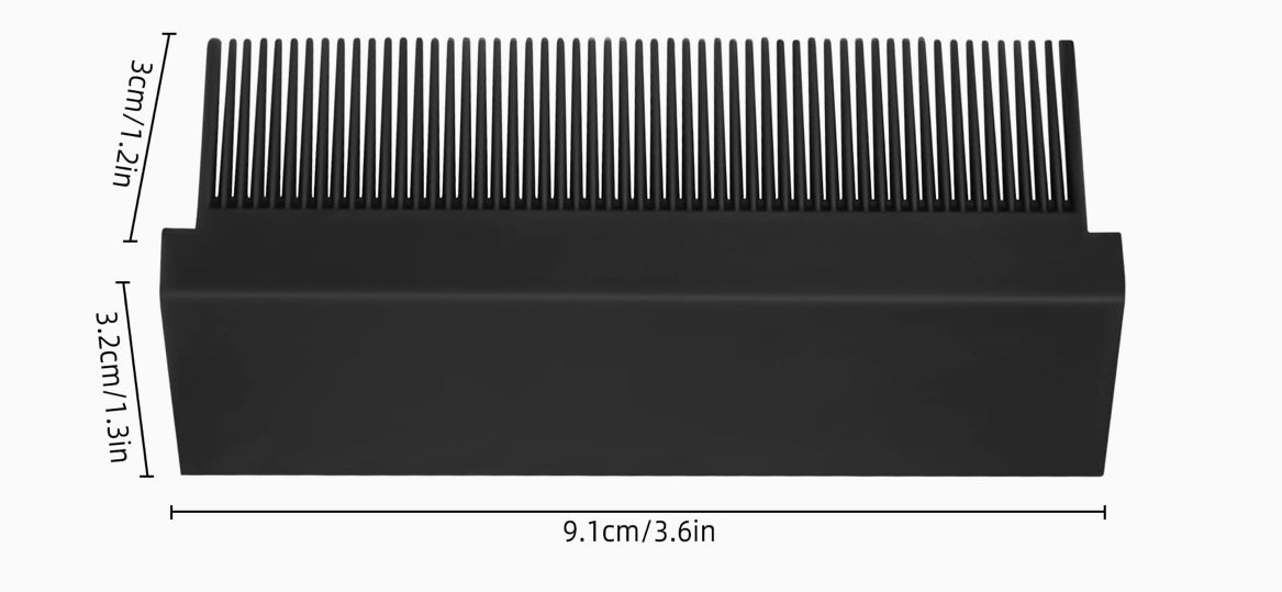 Silk press comb attachment