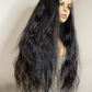 6x6 Glueless Raw Indian Wavy Wig