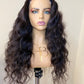 Glueless 5x5 Raw Indian Curly Lace Closure Wig.