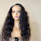 Glueless 5x5 Raw Indian Curly Lace Closure Wig.