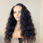 Glueless 5x5 Raw Indian Curly Lace Closure Wig.